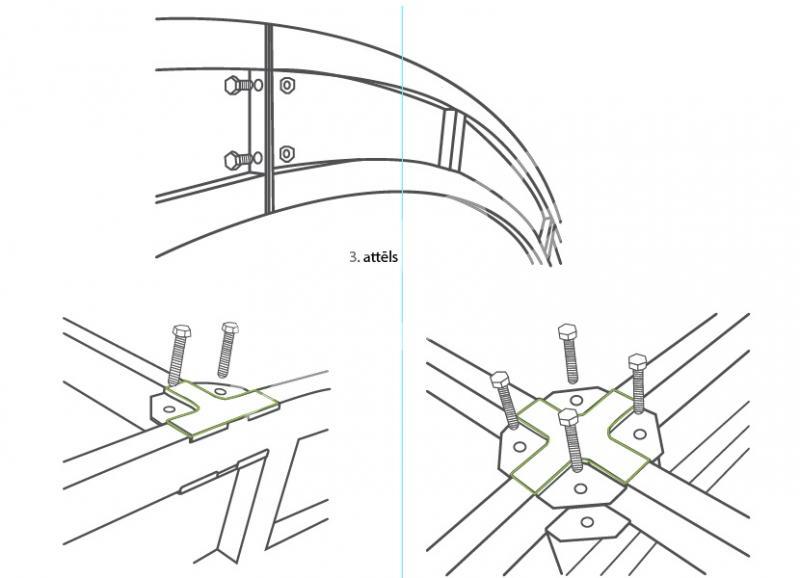 Gewächshaus 4x4m Agronom 4mm