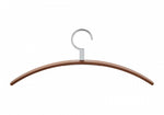 Kleiderbügel 0130 - Hochwertiger Nussbaum oder Lack mit Metallhaken