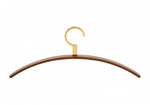 Kleiderbügel 0130 - Hochwertiger Nussbaum oder Lack mit Metallhaken