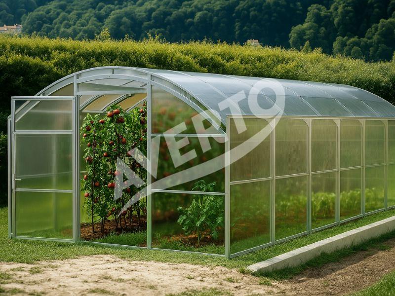 Gewächshaus 3x4m Gardener 4mm