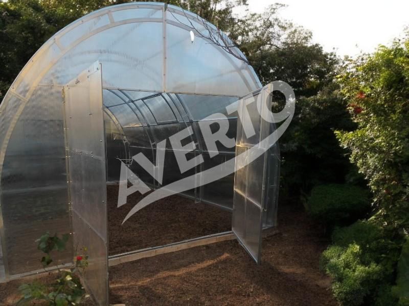 Gewächshaus 4x6 m Agromax 4mm (200cm)