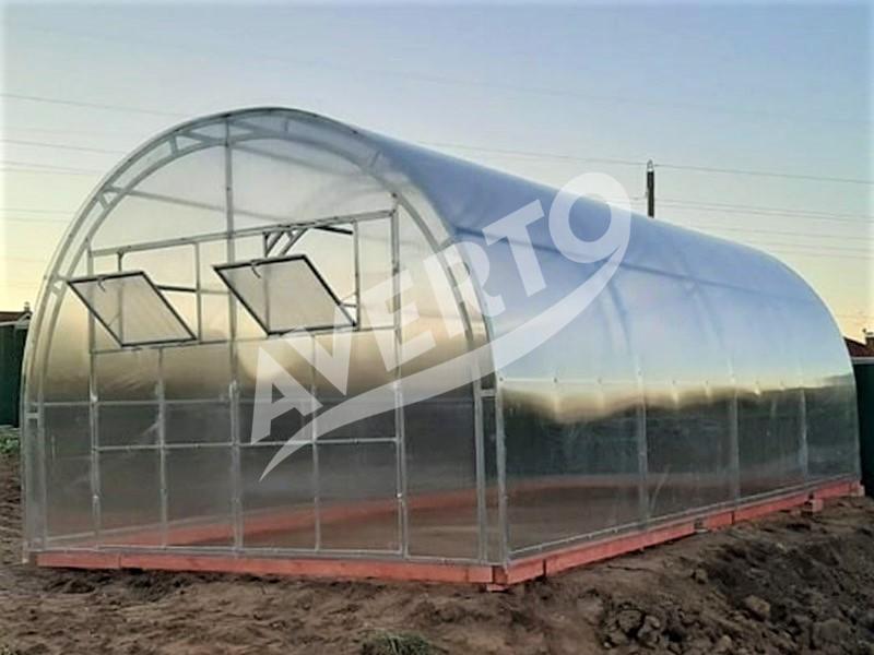 Gewächshaus 4x4m Agronom 4mm