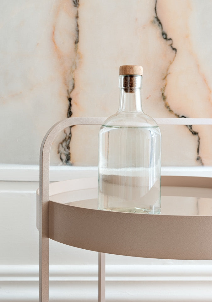 Albert - Pulverbeschichteter Stahl (Rosenholz, Schwarz, Grau-Weiss)