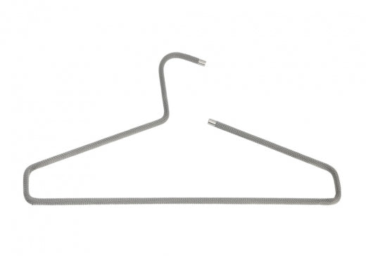 0117. Kleiderbügel aus Stahl mit Textilummantelung – Rutschfest & Stilvoll
