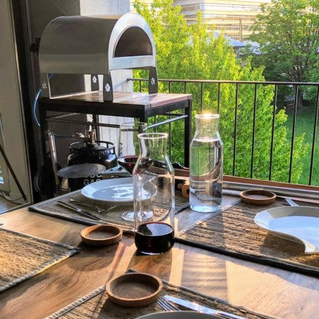 Ardore Acquamarine Outdoor Gas Pizzaofen – Schnelle Hitze, 550°C, Kompakt & Mobil für Perfekte Pizza