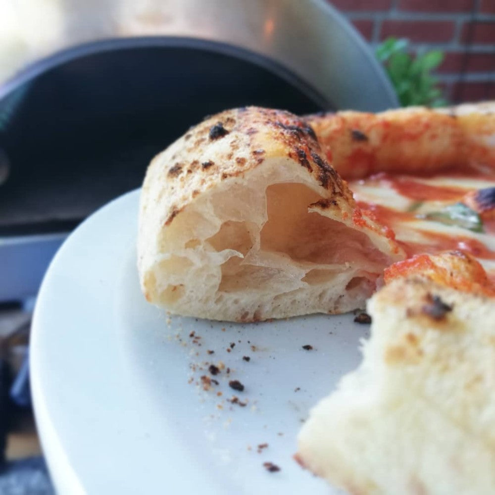 Ardore Gas-Pizzaofen "Antik Kupfer" – Kompakter Outdoor-Pizzaofen mit 40x40cm Backfläche