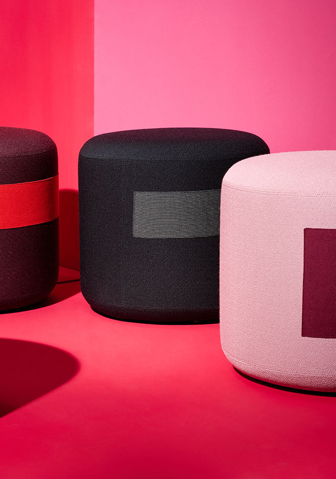 Ayaka Pouf: Vielseitiger Hocker & Beistelltisch für Wohnbereich & Lounge