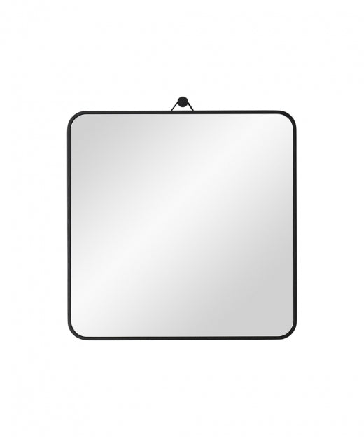 VIEW Wandspiegel: Eleganter Spiegel aus Massivholz Eiche – 1950er Design