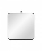 VIEW Wandspiegel: Eleganter Spiegel aus Massivholz Eiche – 1950er Design