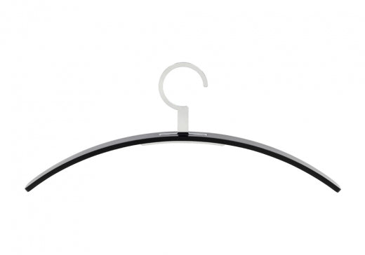 Kleiderbügel 0130. - Eleganz aus Nussbaumholz oder Lackfarben mit Metallhaken