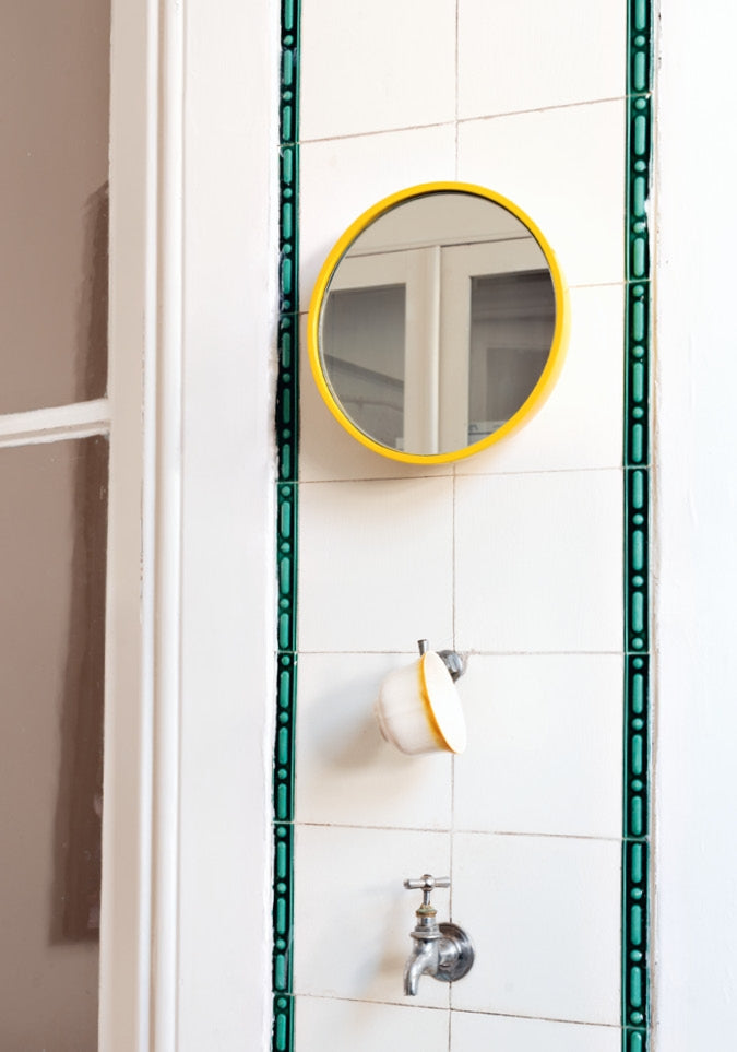 Bubble Wandspiegel: Einzigartiges Keramikdesign in 2 Größen & diversen Farben