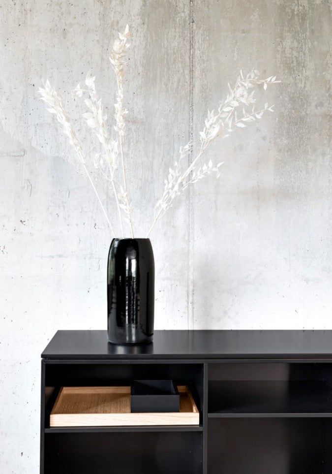 Stilvolle Keramikvase CARLA - Handgefertigt in Portugal