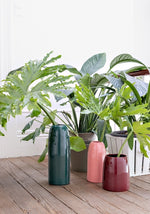 Stilvolle Keramikvase CARLA - Handgefertigt in Portugal