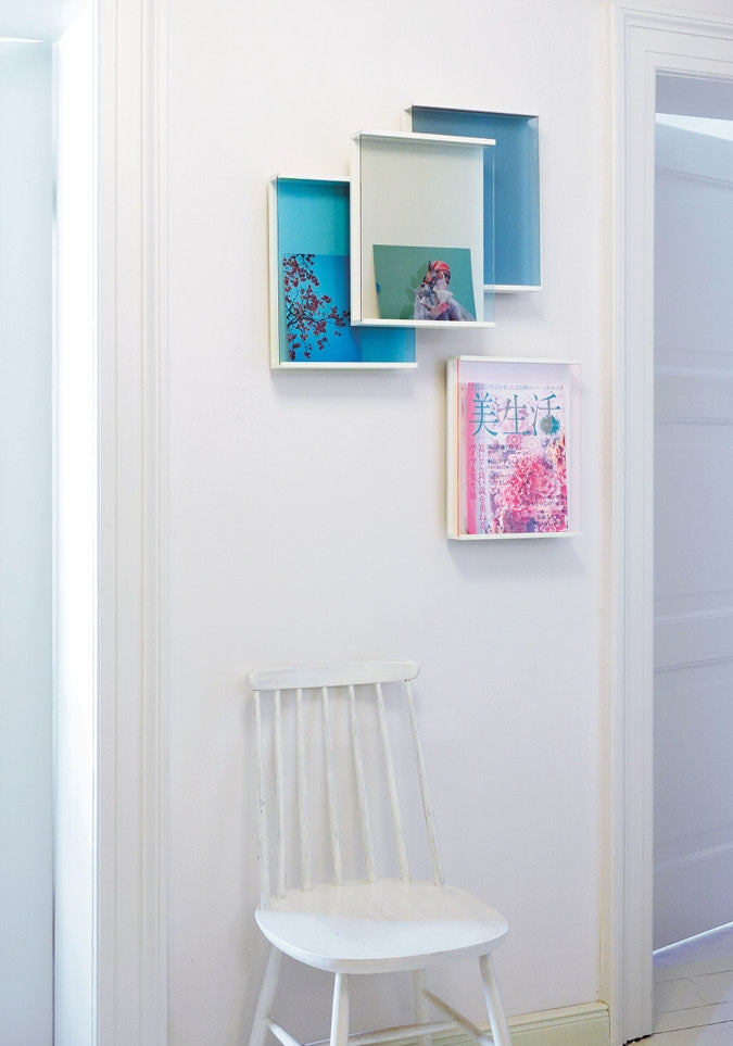 COVERSHOW Wandregal: Kreative Präsentation für Magazine und Kunstwerke