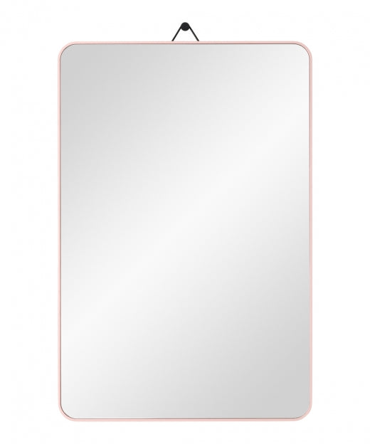 VIEW Wandspiegel: Eleganter Spiegel aus Massivholz Eiche – 1950er Design