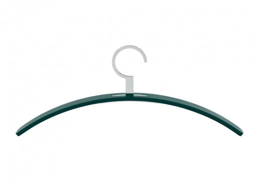 Kleiderbügel 0130. - Eleganz aus Nussbaumholz oder Lackfarben mit Metallhaken