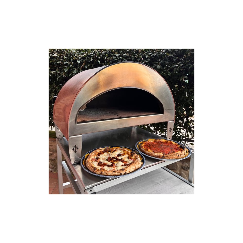 Emozione Großer Außen-Gasbackofen "Pearl" für 2 Pizzen – LPG (Propan, Butan) | Perfekte Pizza im Handumdrehen
