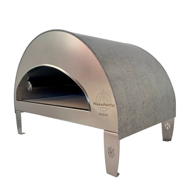 Emozione Großer Außen-Gasbackofen "Pearl" für 2 Pizzen – LPG (Propan, Butan) | Perfekte Pizza im Handumdrehen