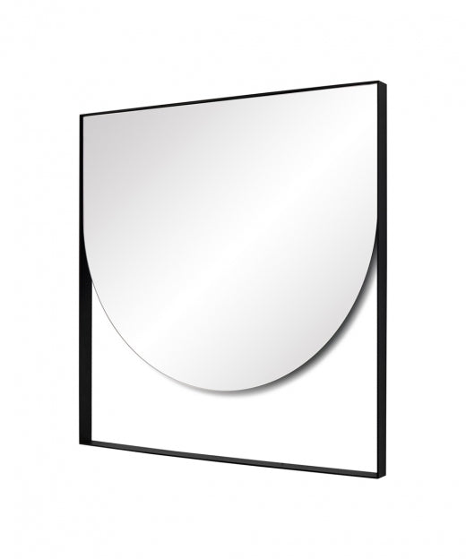 GEO Wandspiegel: Moderner Stahlrahmen mit 5 Spiegelformen – Einzigartiges Design für Ihr Zuhause & Büro