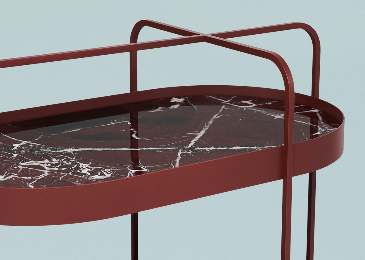 Grace Salon Servierwagen - Eleganter Beistelltisch & Hausbar im 50er Jahre Design