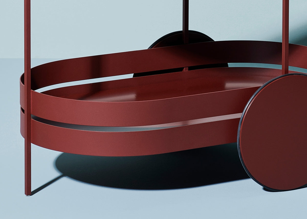 Grace Salon Servierwagen - Eleganter Beistelltisch & Hausbar im 50er Jahre Design