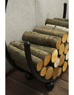 Kaminholzregal „SPIRAL“