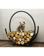 Kaminholzregal „SPIRAL“