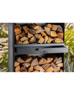 Kaminholzregal „VENTO“ 150x80x30cm