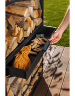 Kaminholzregal „VENTO“ 150x80x30cm