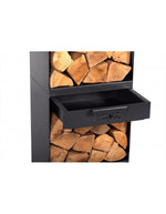 Kaminholzregal „VENTO“ 40x30x120cm