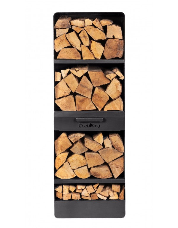 Kaminholzregal „VENTO“ 40x30x120cm