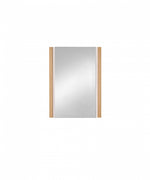 Koro Wandspiegel: Moderner Designspiegel aus Massivholz (Eiche/Nussbaum)