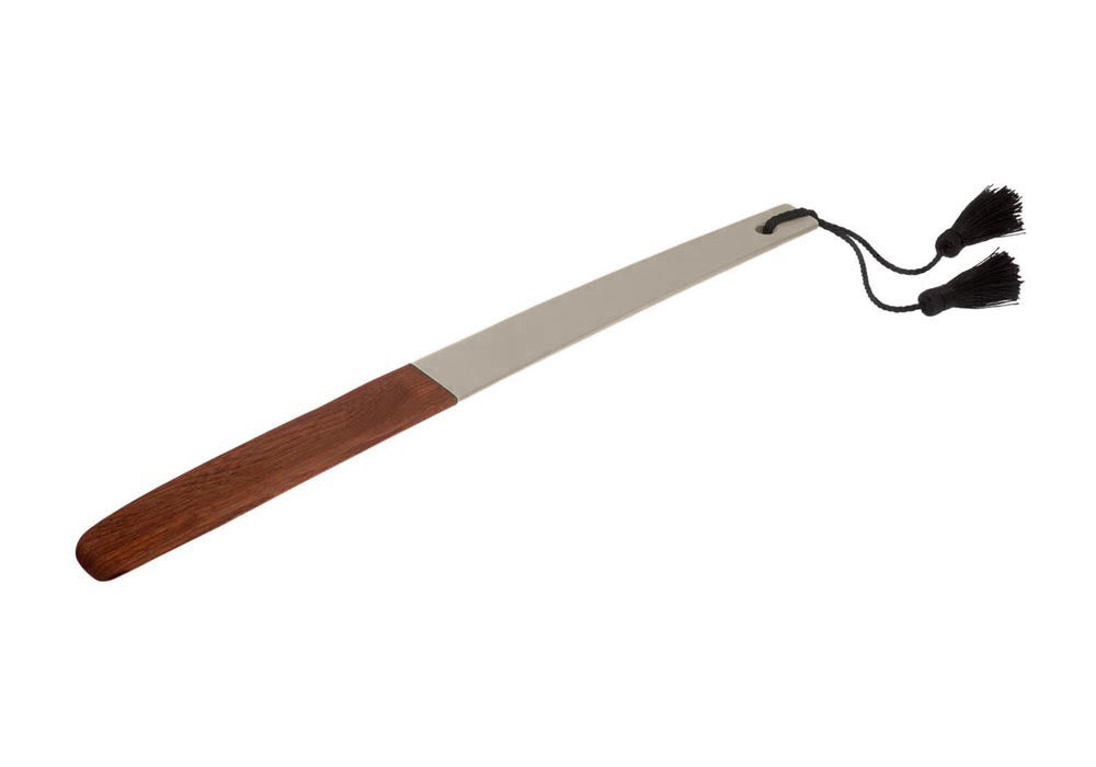 Loafer Schuhlöffel aus Nussbaum – Eleganz trifft Funktionalität