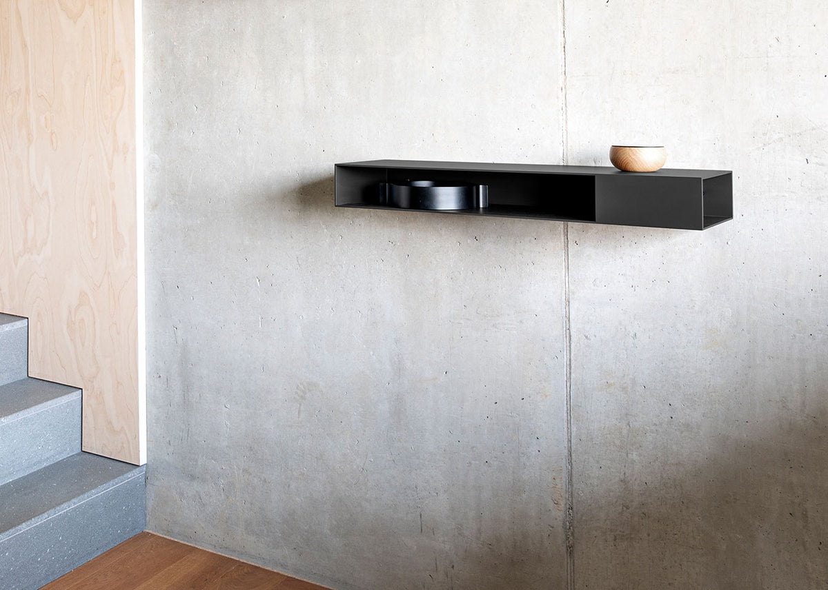 MATCH Konsole: Modernes Design mit asymmetrischer Teilung | Hochwertige Metallkonsole