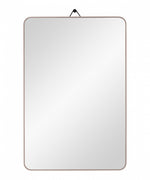 VIEW Wandspiegel: Eleganter Spiegel aus Massivholz Eiche – 1950er Design