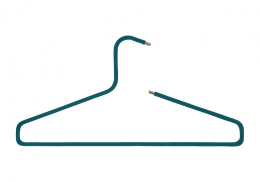 0117. Kleiderbügel aus Stahl mit Textilummantelung – Rutschfest & Stilvoll