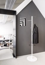 Pivot Garderobenständer: 360° drehbare Haken | Elegant & Funktional