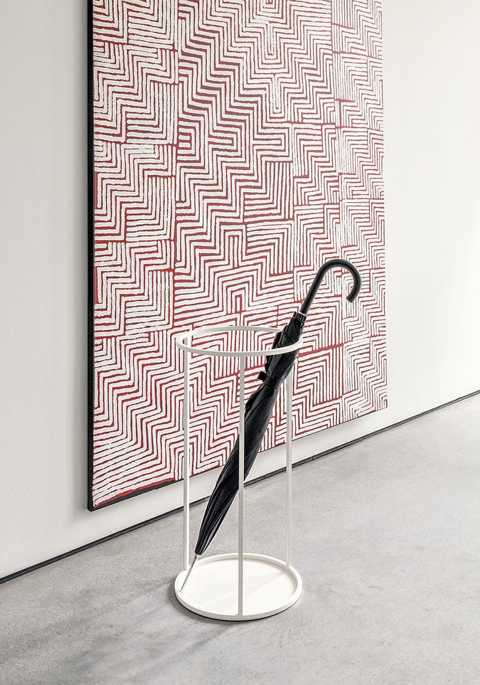 RACK Schirmständer & Beistelltisch - Stilvoller Organizer aus Metall