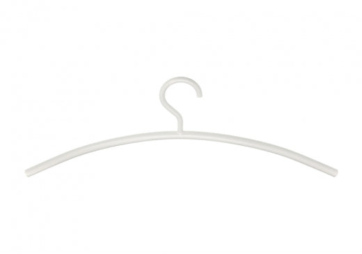 0155. Kleiderbügel - Robuster Metallbügel in Schwarz oder Weiß