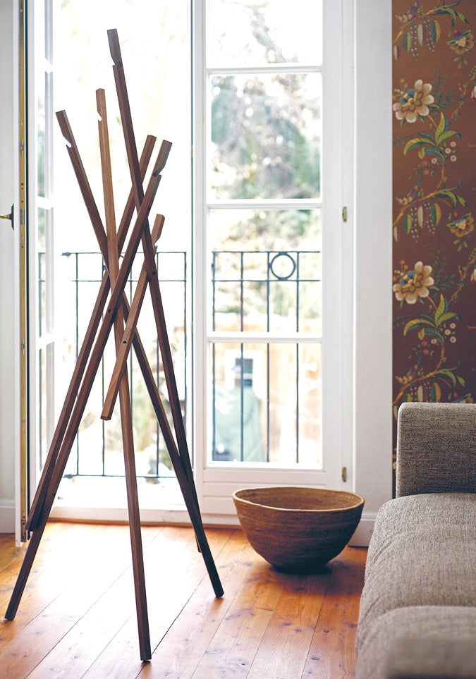 Garderobenständer STICKS aus Massivholz - Zeitloses Design für Flur, Büro & Bad