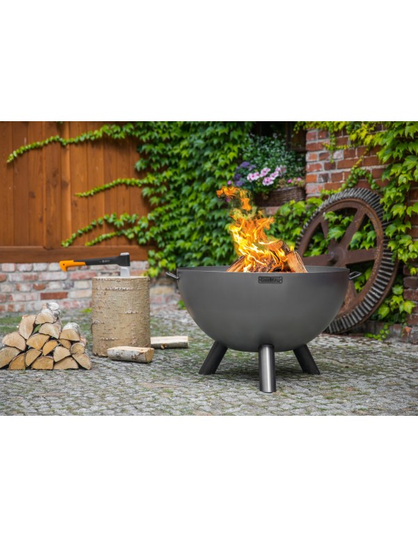 Tiefe Feuerschale Premium „KONGO“ 85 cm