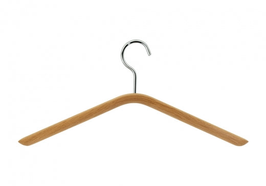 0121. Kleiderbügel: Nachhaltiges Design aus Massivholz – Bumerang-Form für stilvolle Garderobe