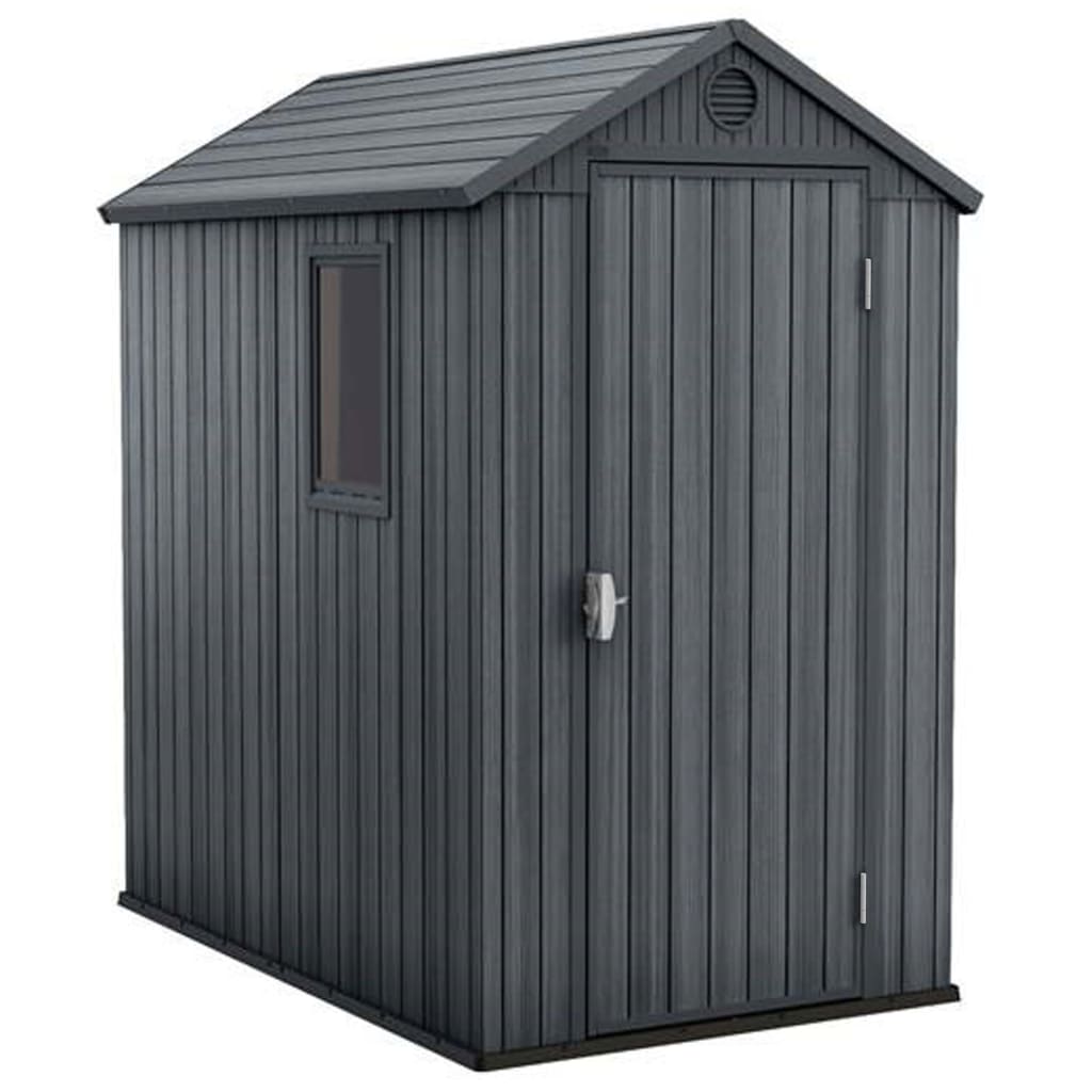 Gerätehaus Darwin 46 Grau Holz-Optik