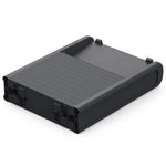 Sonnenliege mit Auflage Mallorca Jutestruktur Anthrazit