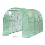 Gewächshaus 3,5x2x2 m Grün