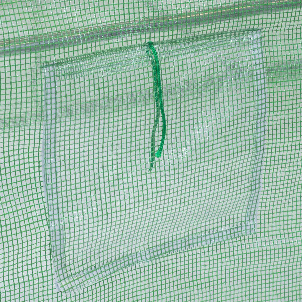 Gewächshaus 3,5x2x2 m Grün
