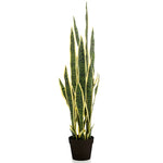 Künstliche Sansevieria im Kunststofftopf 97 cm