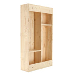 Wand-Bartisch mit Klappbarer Ablage L Natur