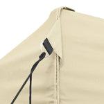 Faltzelt Pop-Up 3x4,5 m Cremeweiß