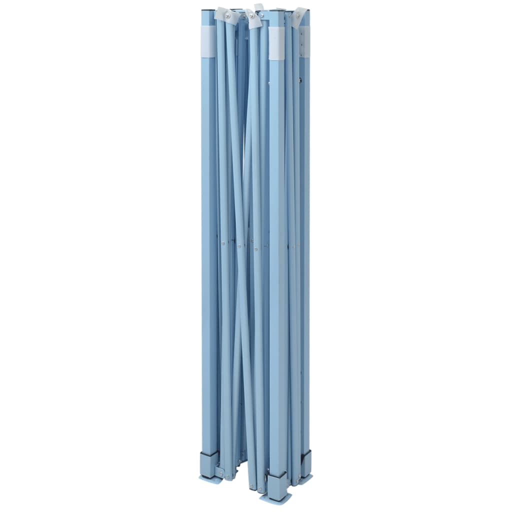 Faltzelt mit 3 Seitenteilen 3x4,5 m Blau